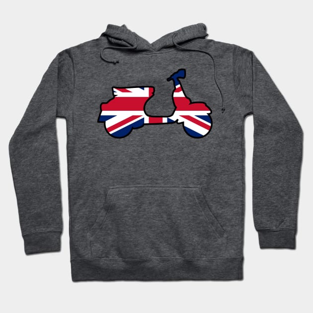 Union Jack Scooter Hoodie by Skatee